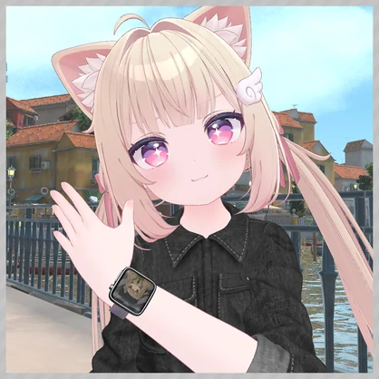 【好きな写真を壁紙に！】デジタル腕時計風アクセサリー