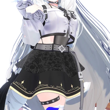 【3D衣装】オフショルスイートスタイル- Off Shoulder Sweet Style-【5アバター対応】