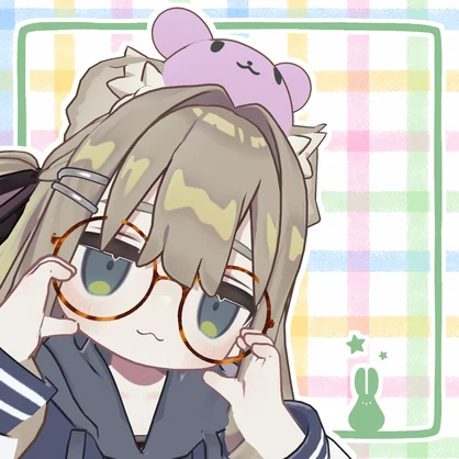 【キプフェル対応】まんまる　まるメガネ