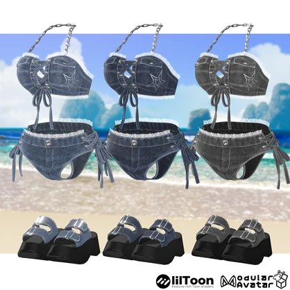 Denim bikini （森羅、ルミナ対応）