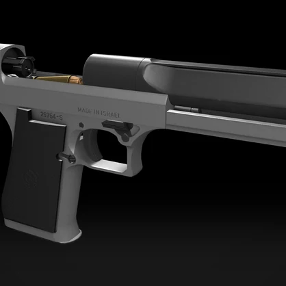 【VRChat想定】IMI Desert Eagle 44 Magnum（ギミック付） - #ATGunWorks