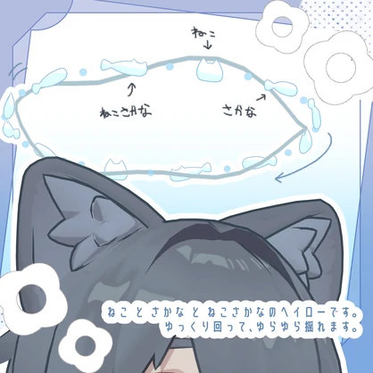 ゆれる！ねこさかなヘイロー【MA対応】