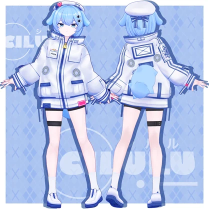【オリジナル３Dモデル】‐CILULU‐ シルル