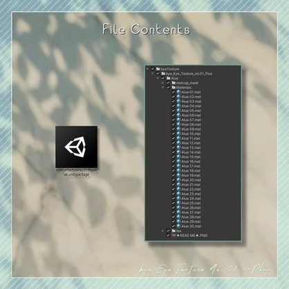 【Alué アルエ】bye Eye Texture No. 01 ++Plus