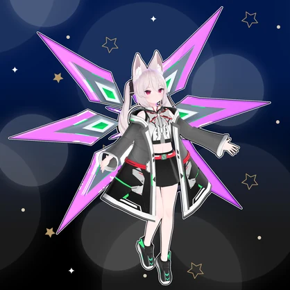VRC想定モデル『Aetherforge Wing』
