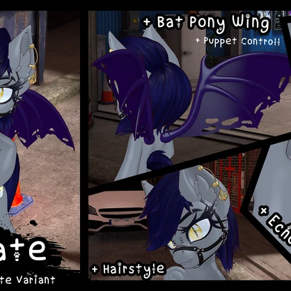 Aeverie Chibi Pony [VRChat Avatar, PC + Quest]