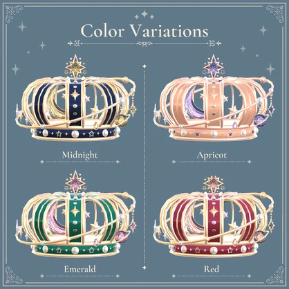 星巡りのクラウン｜Star Orbit Crown｜【全10種】