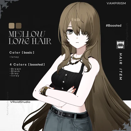 Mellow long hair [VRoid]