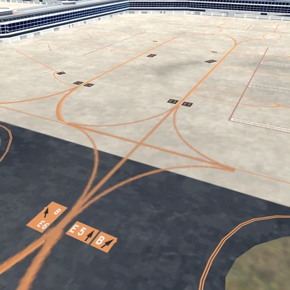 【VRChat想定】中部国際空港 セントレア【フライトワールド用シーナリー国際空港3Dモデル】