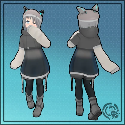 【JessieJuicebody】対応 アバター用3Dモデル リュイ