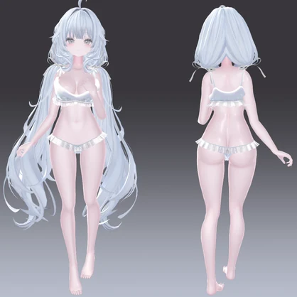 汎用 シルクグロウスキン lilToonプリセット マテリアル設定