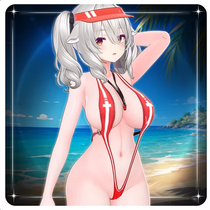 Lifeguard Swimsuit [8 アバター対応]