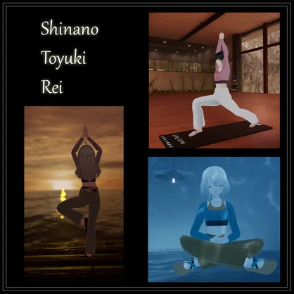 【期間限定Vket来場特典】Simple Yoga【3アバター対応】