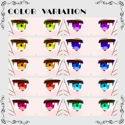 【ベルセリナ】basic eye texture