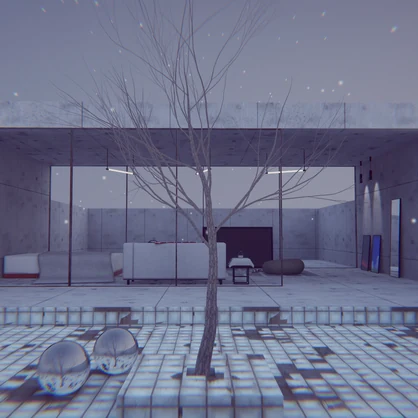 【VRChat想定】Cold【ワールドアセット】