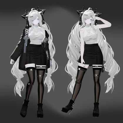【FREE/無料】POSE SET×12 Model Style_虎の子
