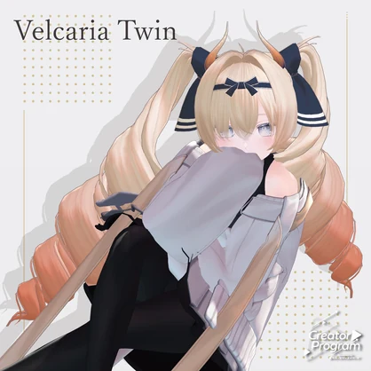 アバター向け髪型『Velcaria Twin（ヴェルカリアツイン）』- By kk / CP50