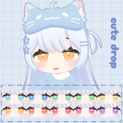 【りりえ-Ririe】Eye Texture Set+makeup texture by TiGi_Horizon