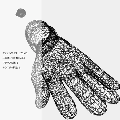 武器鍛冶のグローブ（FBX / unitypackage / XWear）
