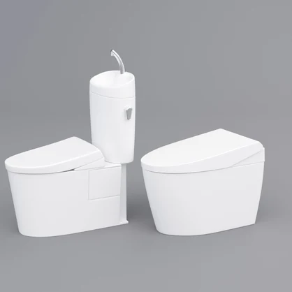 トイレセット【3Dモデル】Toilet Set