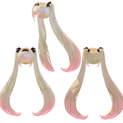 【Clover Hair専用】グラデーション&メッシュの変更