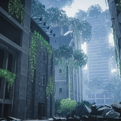 【3D環境】LostMetropolis ｜崩壊都市