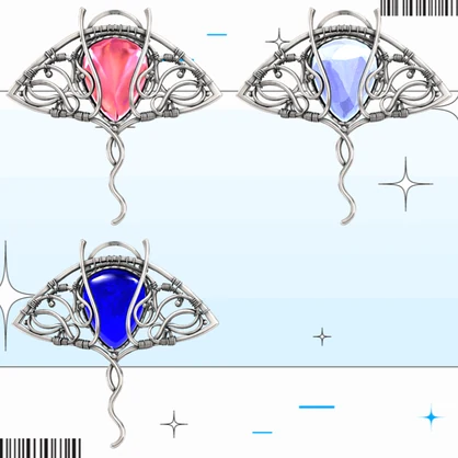 【1日無料！】Manta Ray Necklace【7Color】