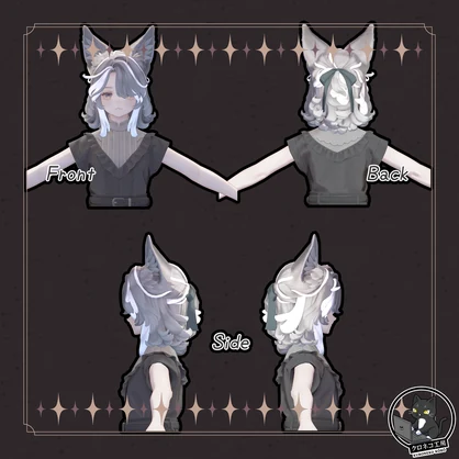 【Marycia マリシア　専用テクスチャ】K式　ヘアテクスチャ