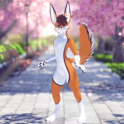 VRChat Fox Rexouium Avatar Texture