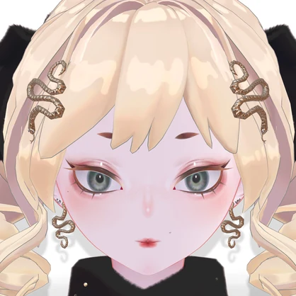 スネイクピアス＆ヘアピン🐍SnakeEarrings_Hairpins