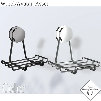 [VRChat] Soap Dish /石鹸置き [World asset]