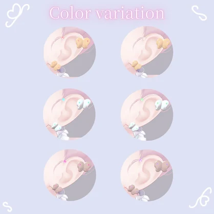 バタフライイヤーカフ🦋【7アバター対応】
