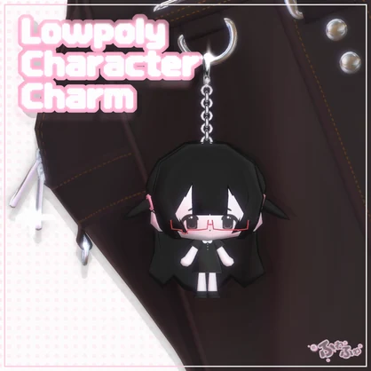 ❤️ lowpoly character charm❤️