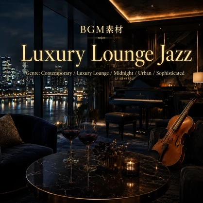 【配信・動画用BGM】高級ホテルラウンジを思わせるディープ・コンテンポラリー・ジャズ｜商用利用可
