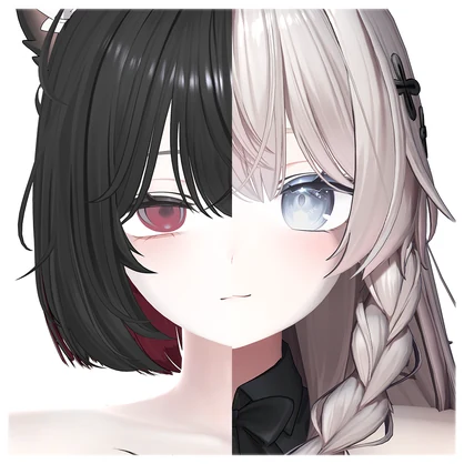 【しなの】MAKEUP & EYE & Face Blendshape 8