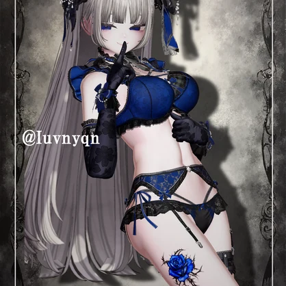 【透過PNG】Tattoo Texture - Abyssal Canvas. - 【デカール化可能】