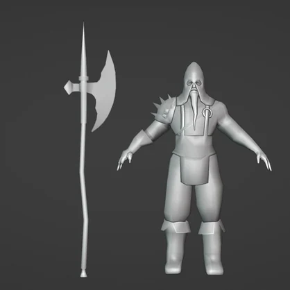 Kataro Japanese Enemy Character