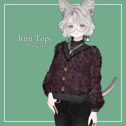 【VRChat】Marycia専用 Knit Tops（MA対応）