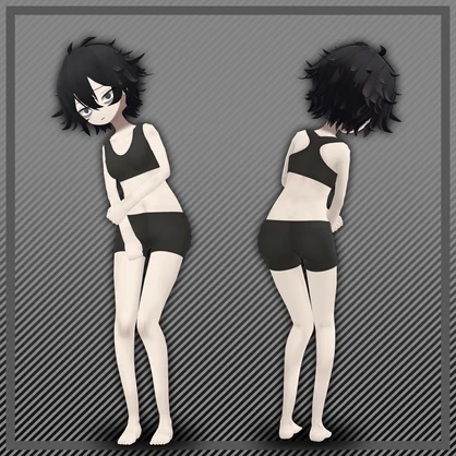 オリジナル3Dモデル「東佳奈」