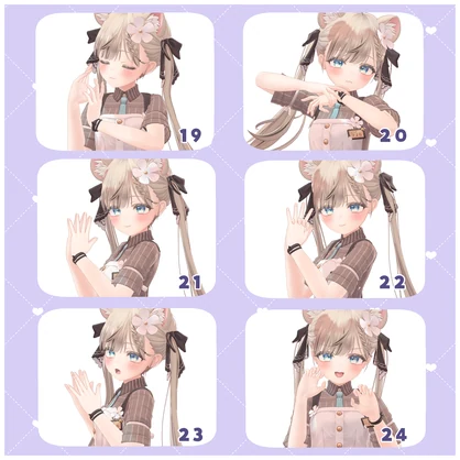 【無料】ネイルを魅せたいハンドサイン＆ポーズセット