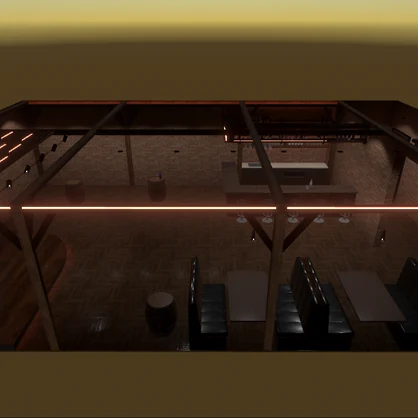 3Dモデル [Bar B2]