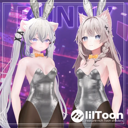 【12アバター対応】 ✦₊˚⊹ Luminous Bunny ⊹˚₊✦ バニー衣装