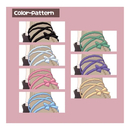 【キプフェル専用】チャーム付き！リボンしっぽ🎀