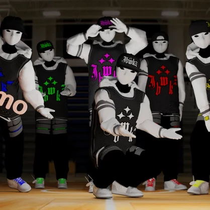 Jabbawockeez NBA