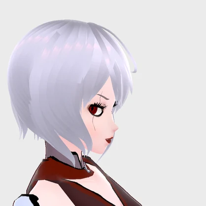 Ninja Red Vroid Full Custom Outfit w/ FREE Hair