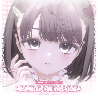 𝐏𝐔𝐑𝐄 𝐌𝐄𝐌𝐎𝐑𝐘 : Milfy Eye & Make Texture
