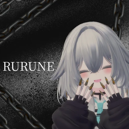 【10アバター対応】SKULL CHAIN NAIL