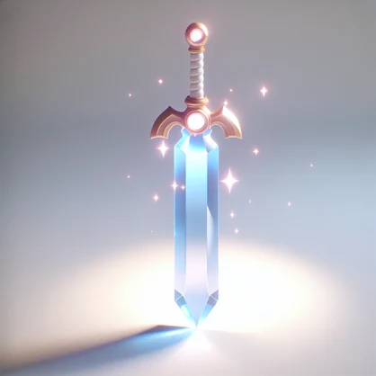 Single Isolated 3d Model Of Crystal (FBX, GLB, OBJ, USDZ/PBR)