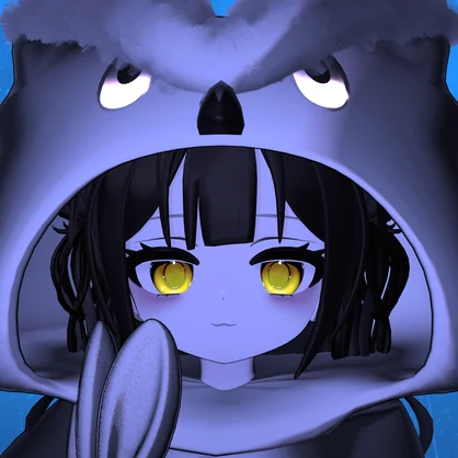 【Powari /ぽわり】黒猫 Eye texture 🌙 ＋ blendshape