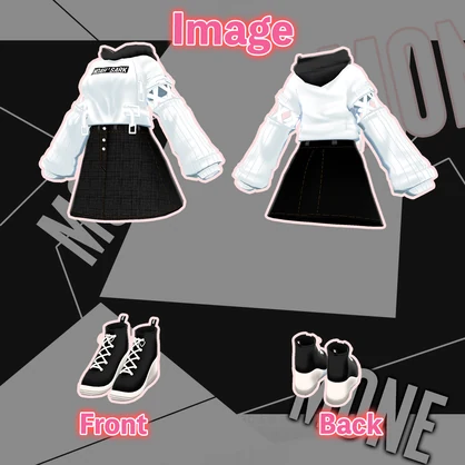 「ゾメちゃん」専用【3D衣装モデル】モネ